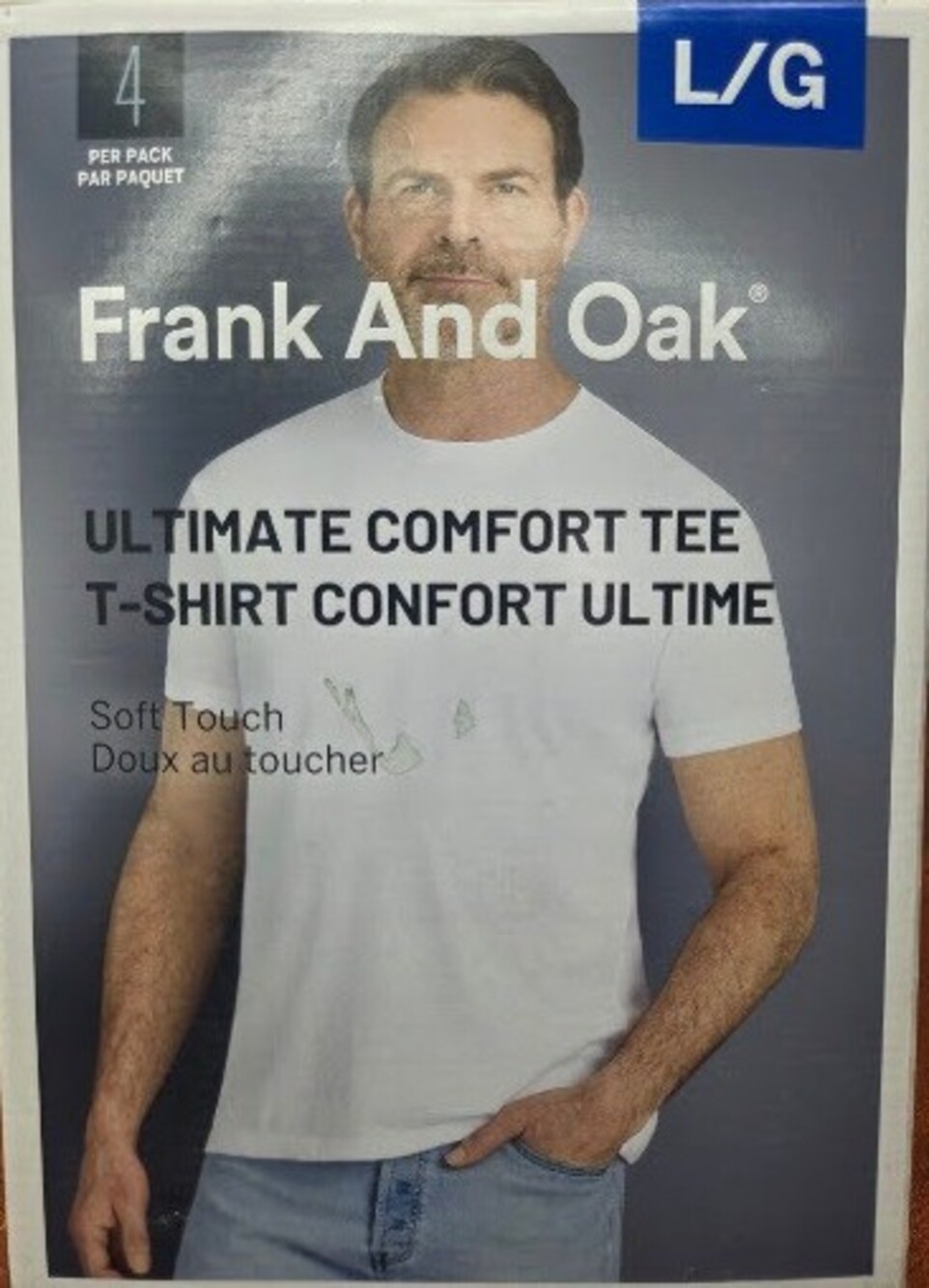 Frank And Oak Ultimate Comfort Crewneck T-Shirt Men 4-Pack L